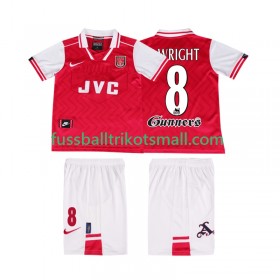 Fußballtrikots Arsenal WRIGHT 8 Retro Kinder 1996 1997 Kurzarm Heimtrikotsatz kaufen